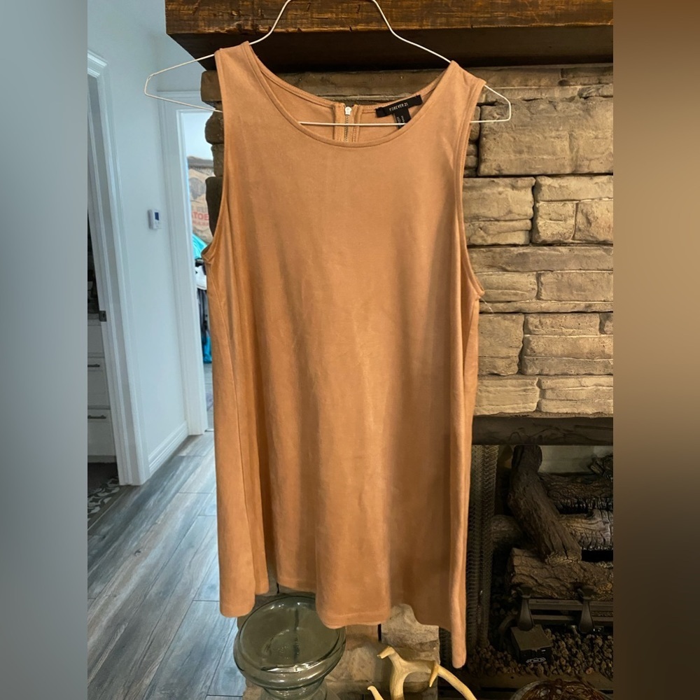 Forever 21 suede feel dress‎
